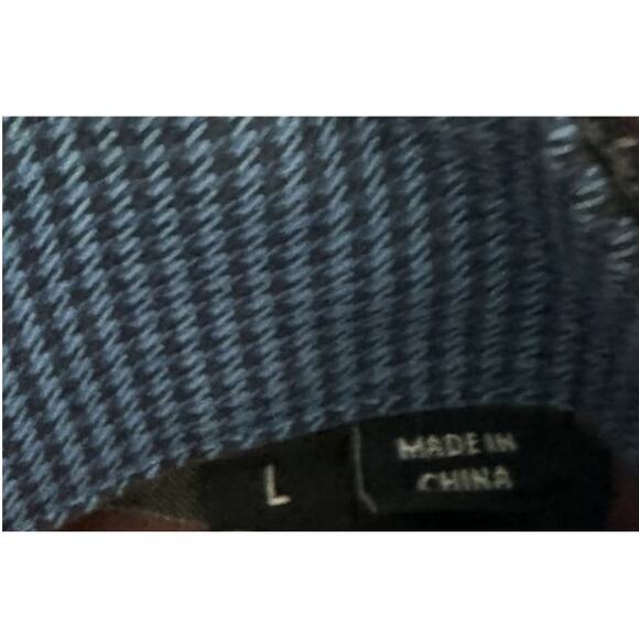 Men's BOSS Hugo Boss Red Gray Lando Checked Button Up Regular Fit Cotton Shirt L - Picture 7 of 11